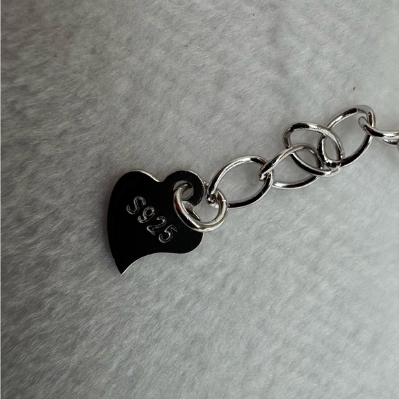 Garnet & Pave CZ Halo Bracelet - Picture 9 of 10